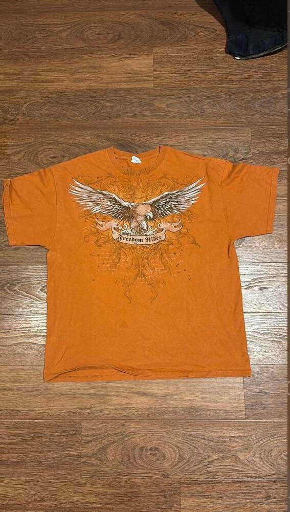 Vintage National Heritage Bald Eagle Star Graphic T-Shirt